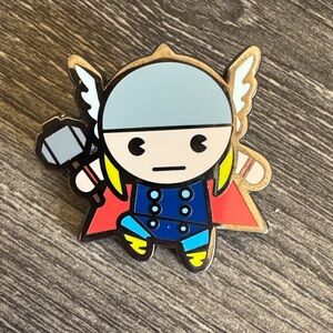 Disney Thor Cartoon Pin - Red, Blue, Yellow